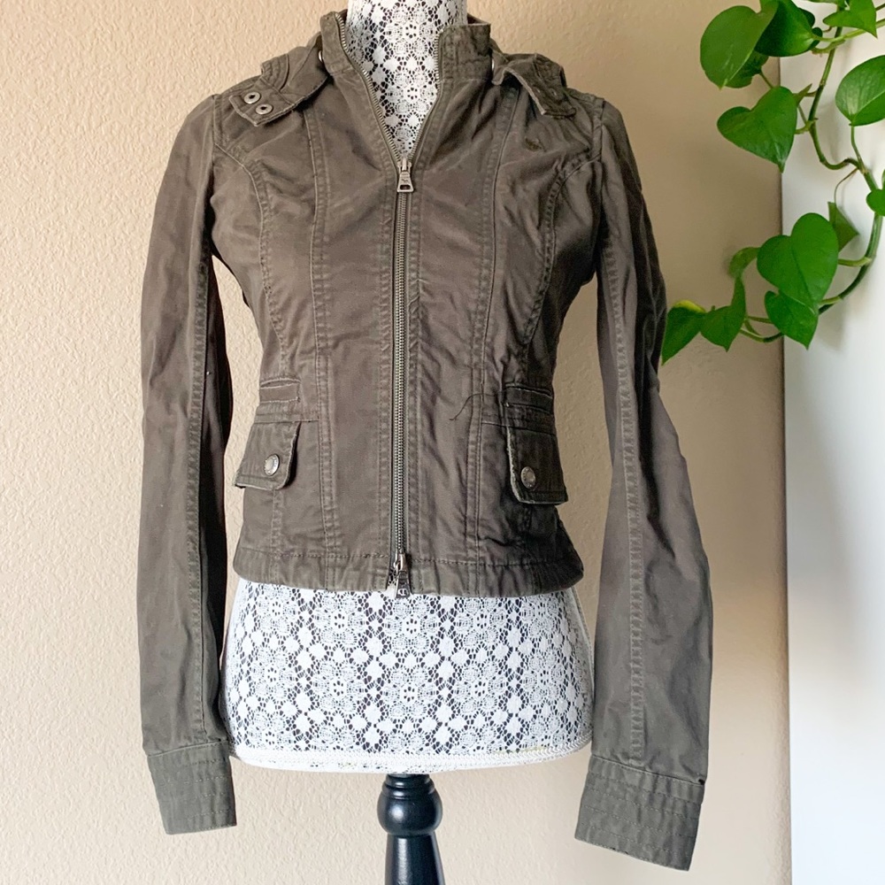 Vintage Abercrombie & Fitch Utility Jacket Green S